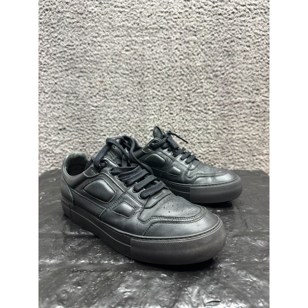 AMI Alexandre Mattiussi Ami De Cœur Low-Top Sneakers Black Womens Size‎ 40 EU